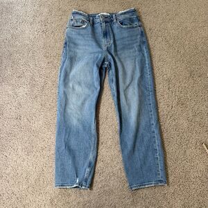 Abercrombie & Fitch Women's Straight Leg Jeans - Light Blue